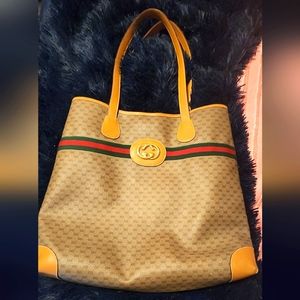 Authentic Gucci Large Handbag